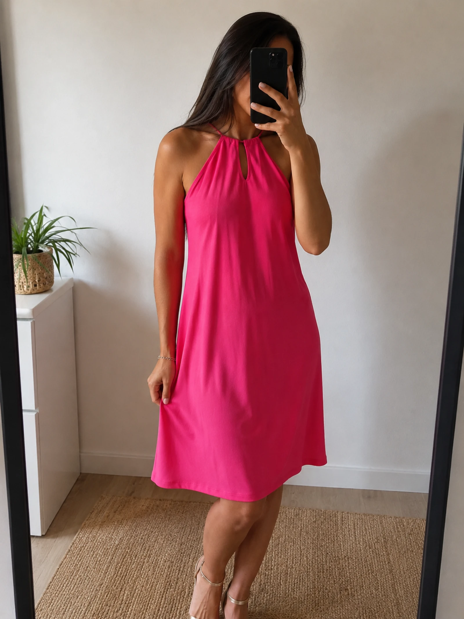 MANGO NIEUW MAAT 38 Zeer chique schoudeloze jurk 👒 – photo 2